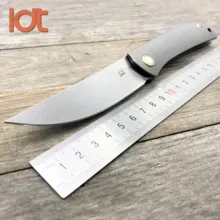 LDT TG02 складной нож S35VN лезвие титана TC4 ручка Тактический выживания Керамический шарикоподшипник открытый кемпинг охотничьи ножи