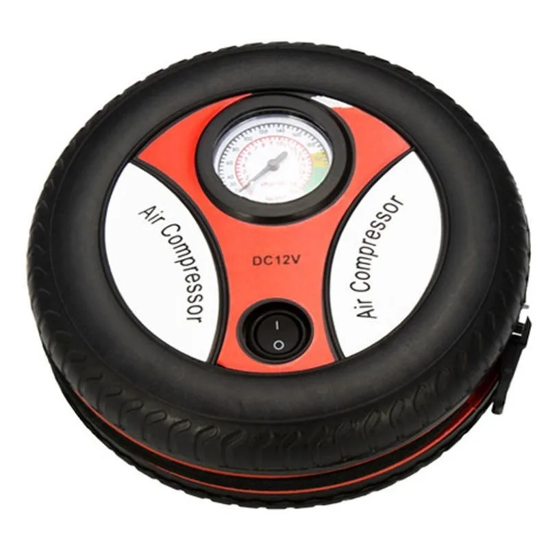 

12V Portable Air Compressor Wheel 260psi Tyre Inflator Pump Car Auxiliary Tools Tire inflation pump Air Compressor XM-169