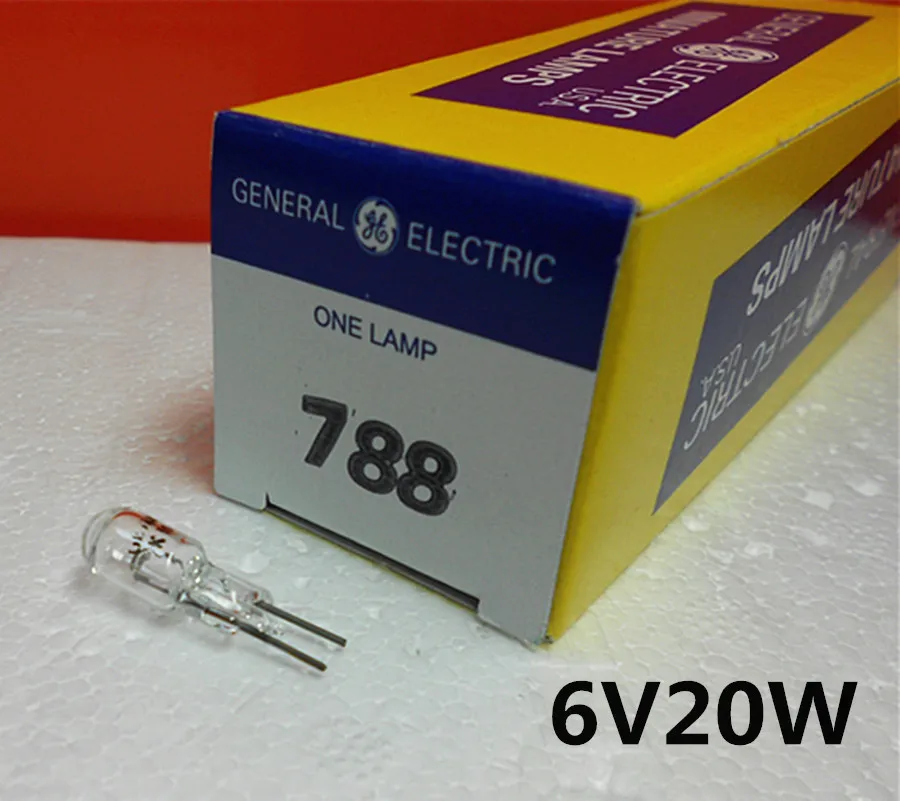 Terminou a Lâmpada de Halogéneo para 788 v Lente Akash Microscópio Instrumentos Ópticos 788 6v20w Light Bulb 20 6 w