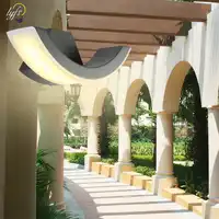 lyfs outdoor balcony stairs Engineering villa wall light of corridor light Waterproof wall lamp arc style