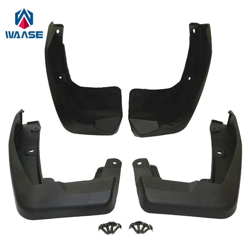 Buy waase 4pcs Front & Rear Black Mud Guards Mud Flaps