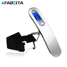 50 кг x 10 г цифровые весы для багажа, портативные электронные весы, весы, чемодан для путешествий, подвесные весы с крючком