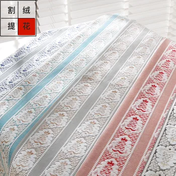 

European Cut Velvet Jacquard Fabric for Sand Materials