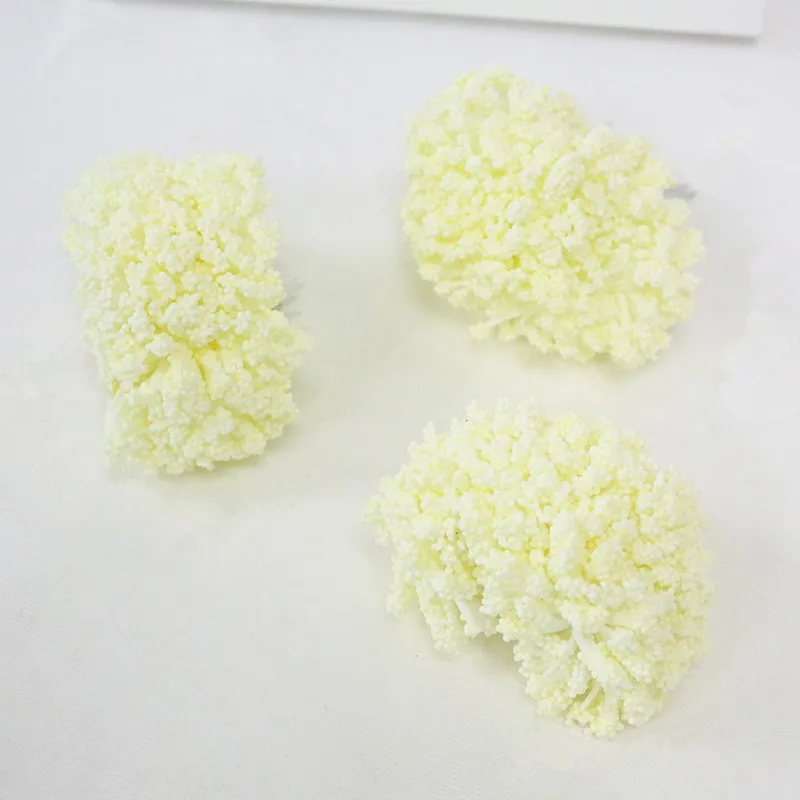 Flone Mini Fake Fruit Small Berries Artificial Flower Cherry Stamen Bouquet Wedding Christmas Party Xmas Decor Art Floral (10)