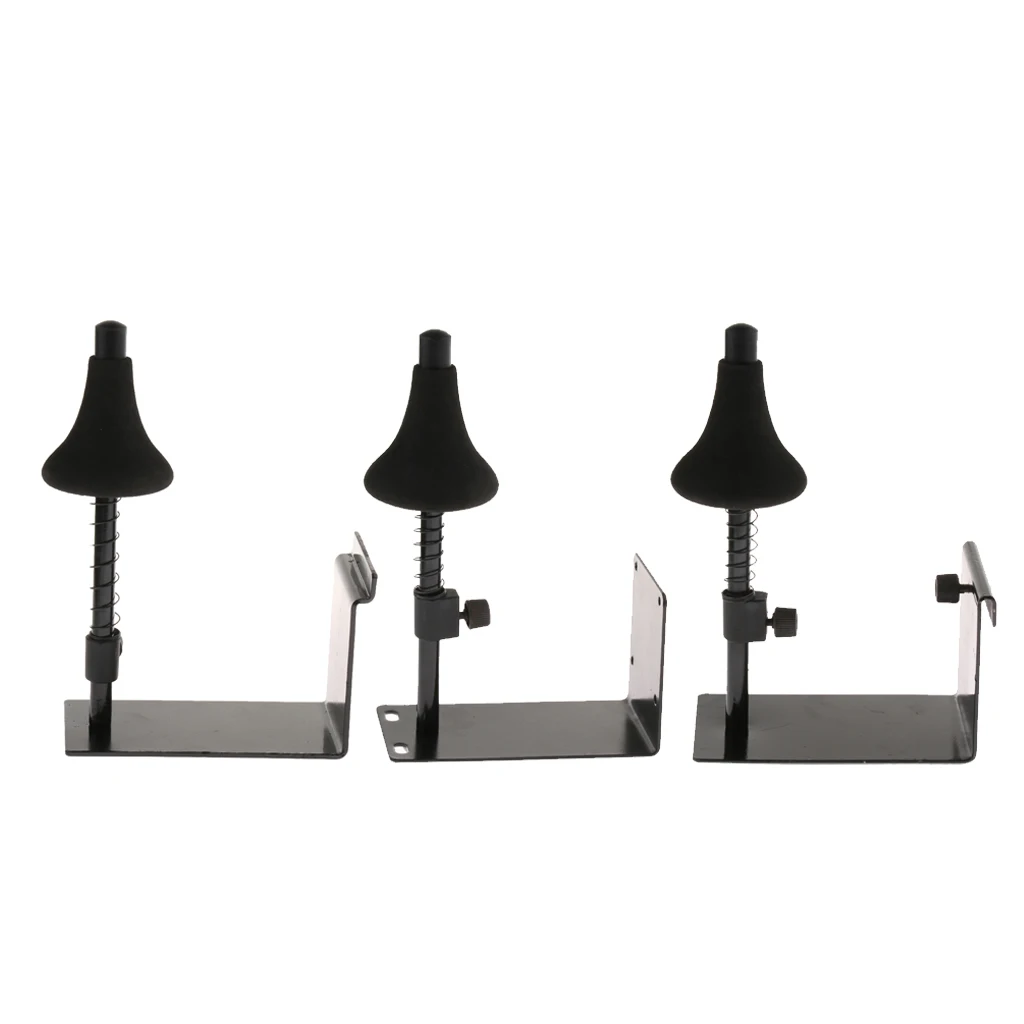 Durable Trumpet Wall Hanger Holder Trumpets Holder Black Brass Instrument Accessory 