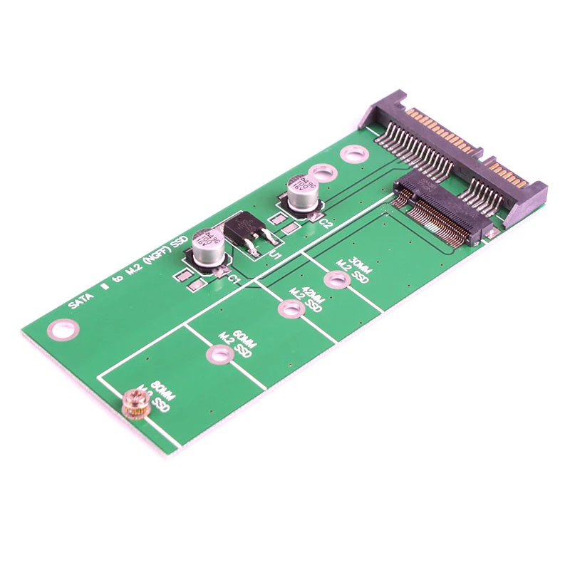 

SATA III 3 to M.2 (NGF) SSD Adapter Converter Card #55356