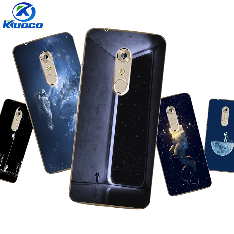 DIY чехол для телефона ZTE Axon 7 Mini A2017 Nubia Z11 MAX Z9 Мягкий ТПУ с принтом космонавтов |