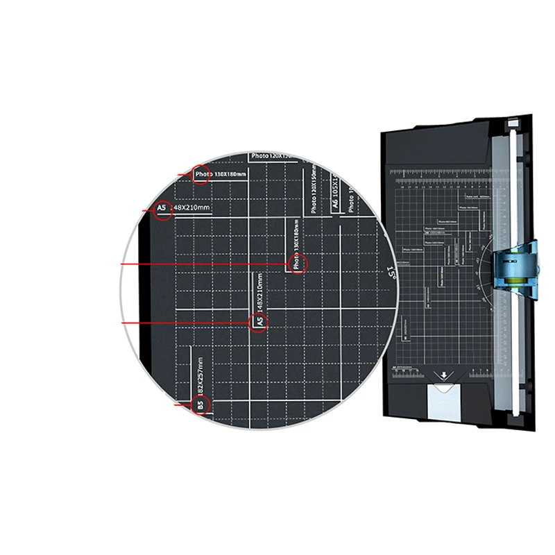 DIY Скрапбукинг портативный многофункциональный режущий станок триммер прецизионные бумажные открытки Файл Фото триммер режущие машины
