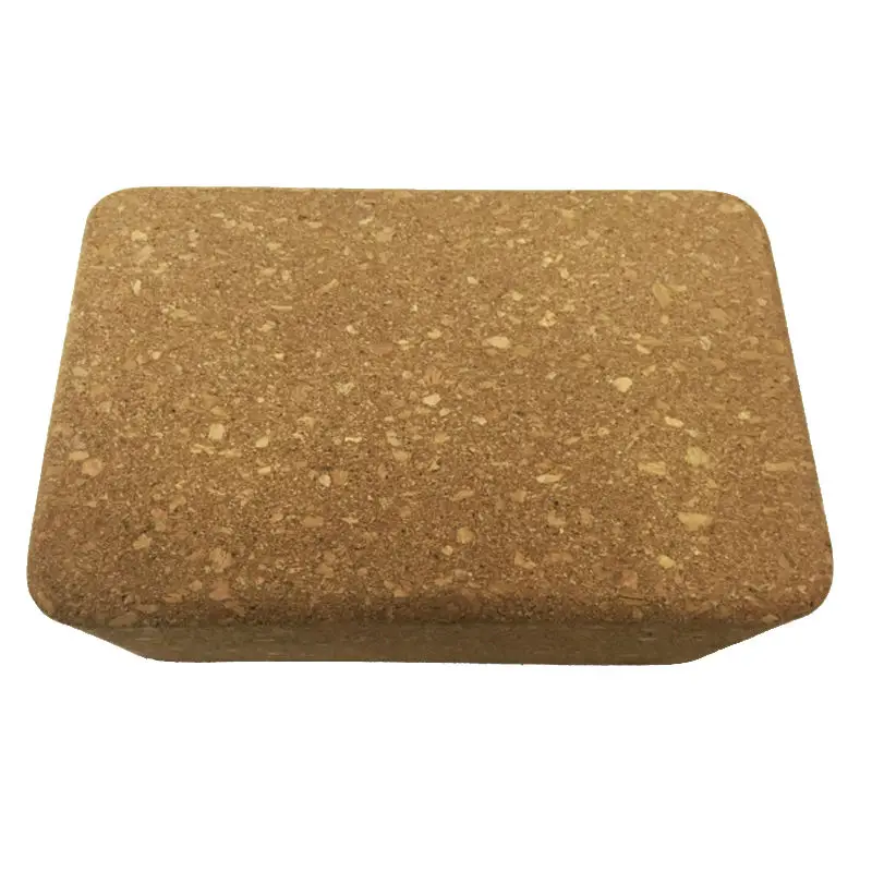 HighDensityNaturalCorkWoodYogaBlockNonSlipBrickHomeExercise