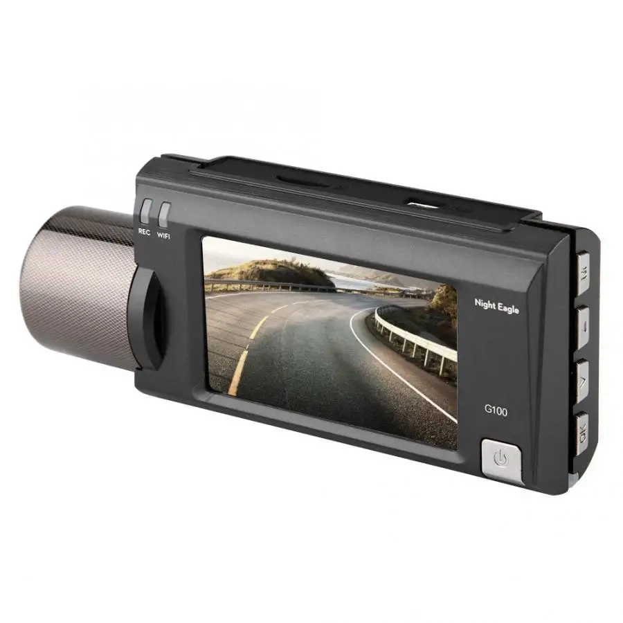 Автомобильный видеорегистратор 2 5 дюймов IPS экран WIFI GPS камера HD 1080 P ночное
