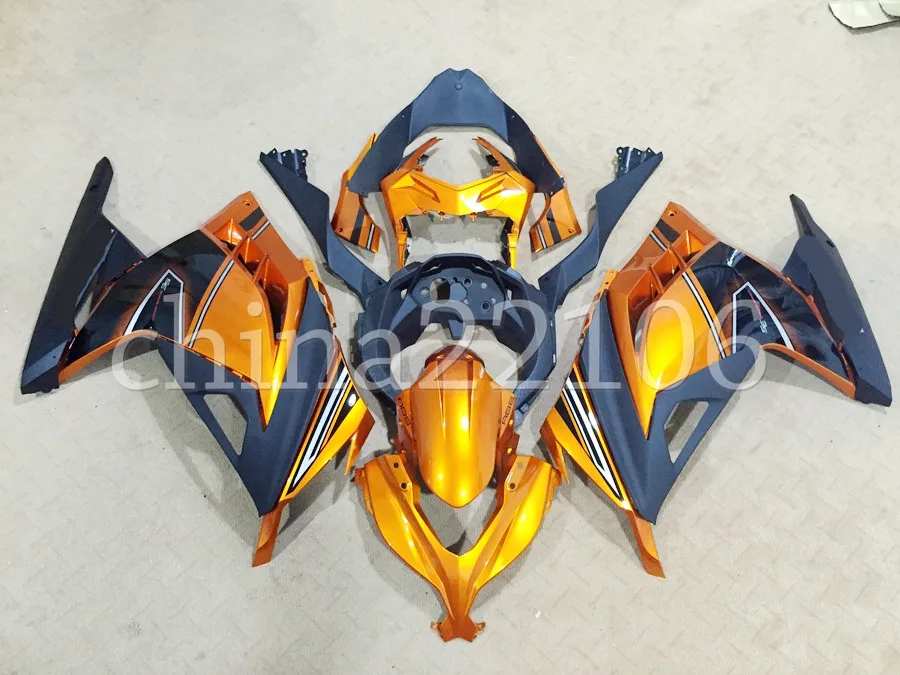 

New Injection Abs Motorcycles Fairing Kit Fit for kawasaki EX300 2013-2017 Ninja300 13 14 15 16 17 EX300 cool Golden black