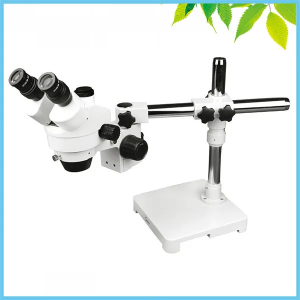 

7X-45X Single Boom Stand Trinocular Stereo Zoom Microscope Stereo Engraving Microscope with Single Long Arm TXB2-D9