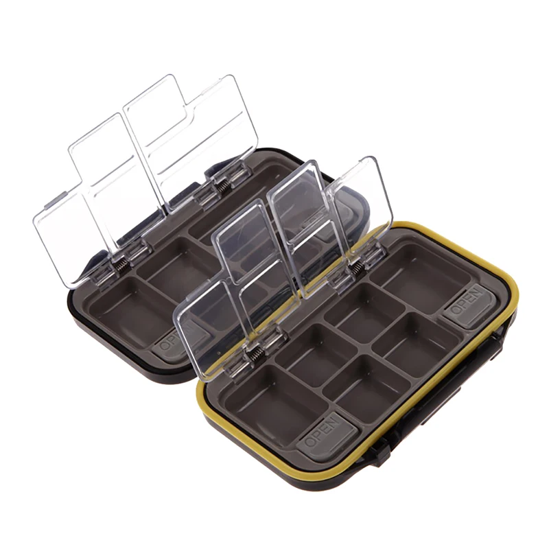 

Eco-Friendly Fishing Lure Bait Tackle Waterproof Storage Box Case Waterproof With 12 Compartments New ArrivalNew