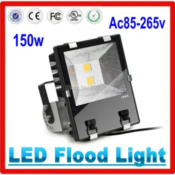 

AC 85-265V 150W Floodlights,Outdoor LED Waterproof Garden light, Warm white/ White Free Shipping