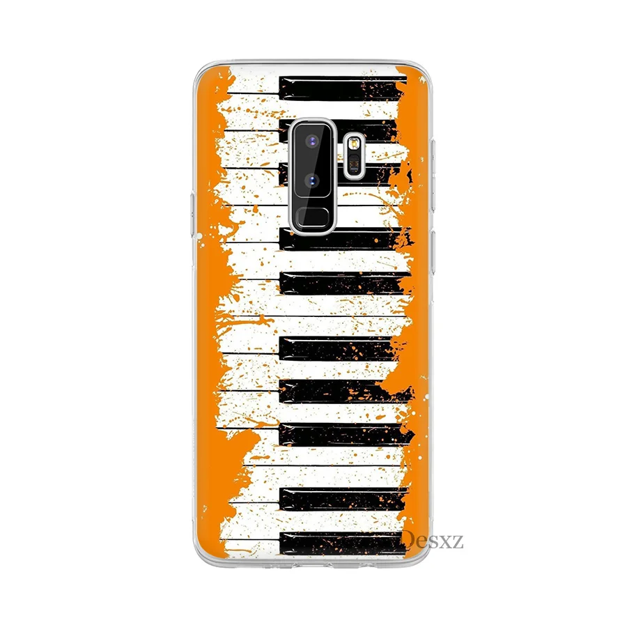 Чехол из ТПУ для Samsung A7 A9 A10 A20 A30 A40 A50 A60 A70 A5 A6 A8 Plus J3 J5 J6 J7 Piano Keys Music lover gift