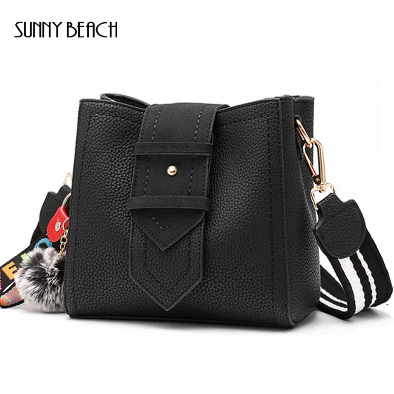 

SUNNY BEACH Designer Brand Purse Lady bag Big buckle Single Shoulder Bag women bags