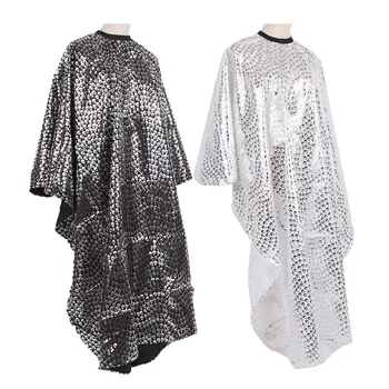

1PC Hair Cutting Cape Gown Waterproof Apron Barber Hairdressing Dyeing Wrap Kids Adult Cloth Salon Styling Tool