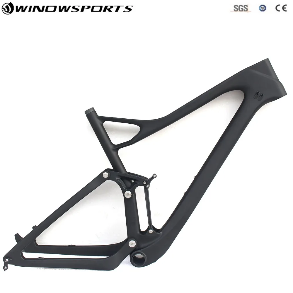 Cheap 29er Full Suspension Carbon Frame, Carbon MTB Frame 29er Mountain Bike Carbon Frame size 15.5/17.5/19/21inch full suspension MTB 4 Cheap 29er Full Suspension Carbon Frame, Carbon MTB Frame 29er Mountain Bike Carbon Frame size 15.5/17.5/19/21inch full suspension MTB 4