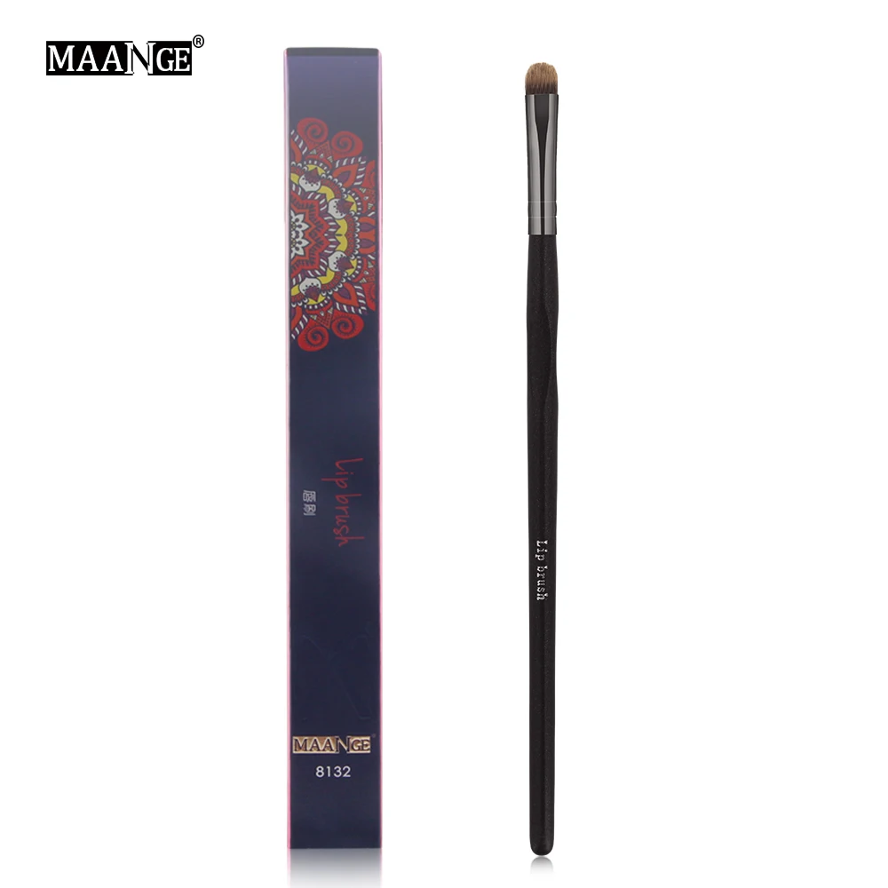 

MAANGE 1pcs Multi-purpose Lips Brush Eyeliner Eye Shadow Lipstick Concealer Makeup Brushes Cosmetics Beauty Tool with Retail Box