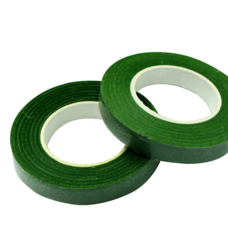 

DIY Ribbon Artificial Flower Tape Crown Flores Garland Supplies Ribbon Fixed Supplies For Wedding Decoration Z