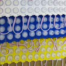 RGB белый красный светодиодный модуль 3 светодиодный S/шт Водонепроницаемый отлично подходит для DIY проект светодиодный полосы SMD3030 модуль знак рекламы