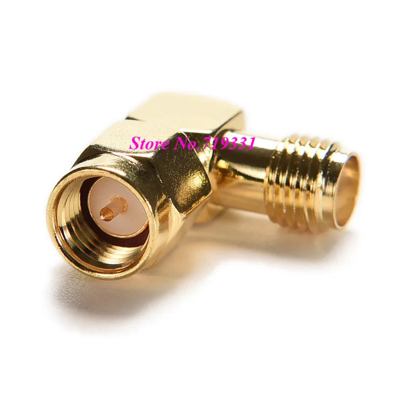 

SMA Male To SMA Female Jack RF Adapter Connector Plug 90 Degree Right Angle HF