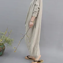 Новое поступление женские длинные платья льняные платья женские цельные платья длинное платье 17390-27