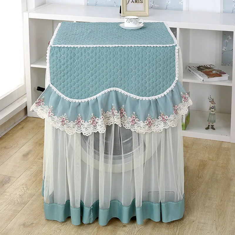 

1pcs Refrigerator Cover Lace fashion Washing Machine Cover Beautiful Dust Cover 60*60*87cm