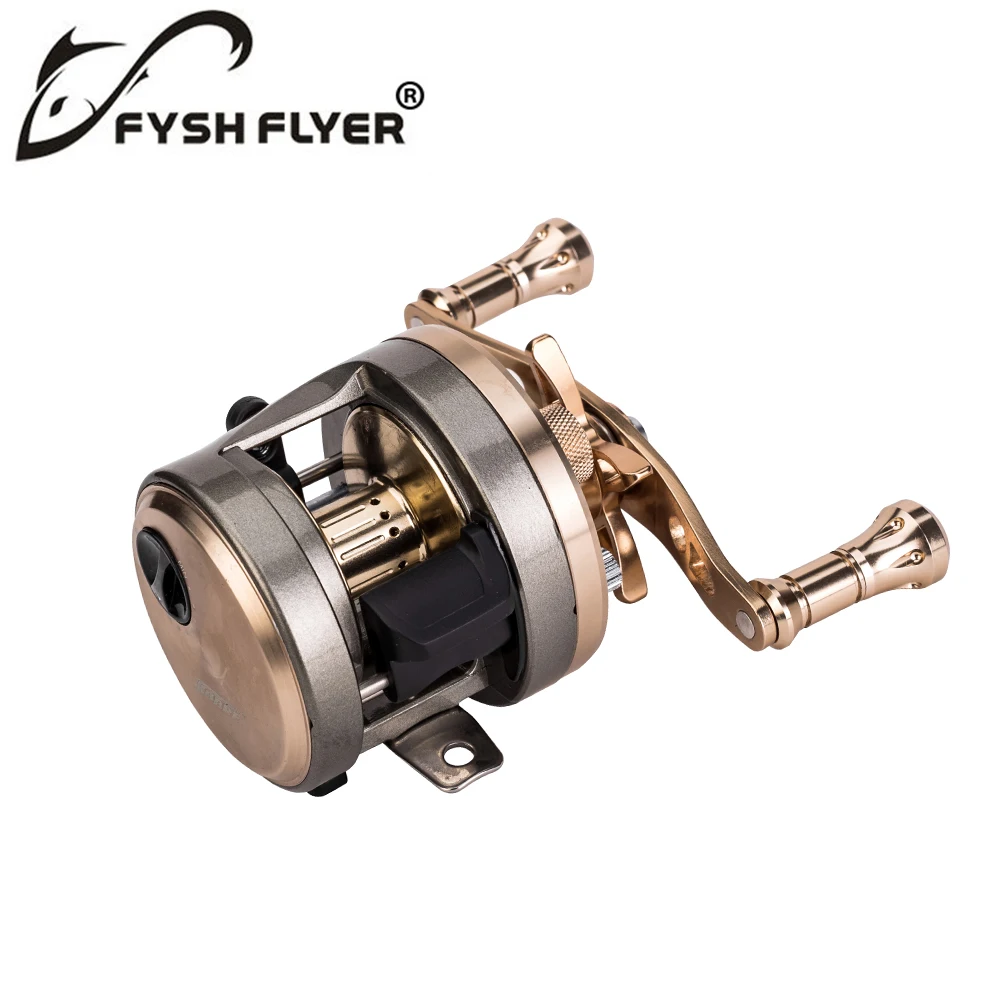 

The New Baitcasting Fishing Reels, Carbon Fiber Drag, Metal Spool and Bearings, 9+1 BB, Left/Right Handle , High Speed Ratio,