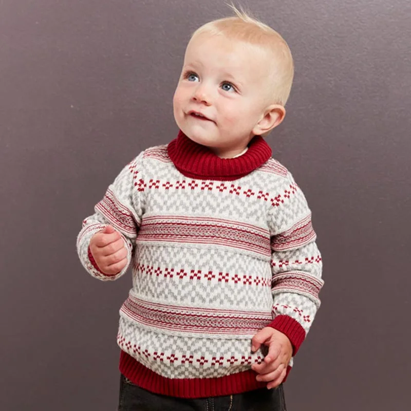 Brand 2016 Winter 90Cotton 10Wool children kids baby boy christmas