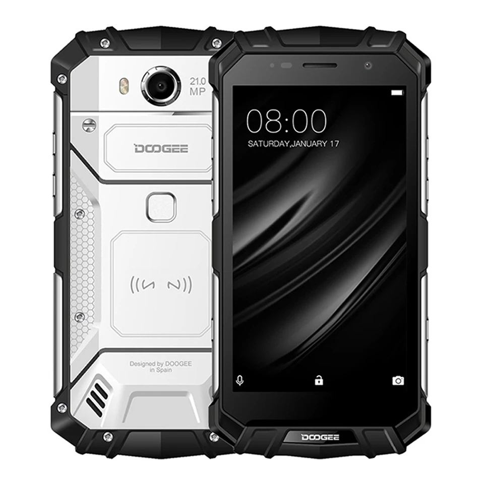 DOOGEE S60 прочный телефон IP68 водонепроницаемый пылезащитный Мобильный NFC 5580 мАч 6 Гб