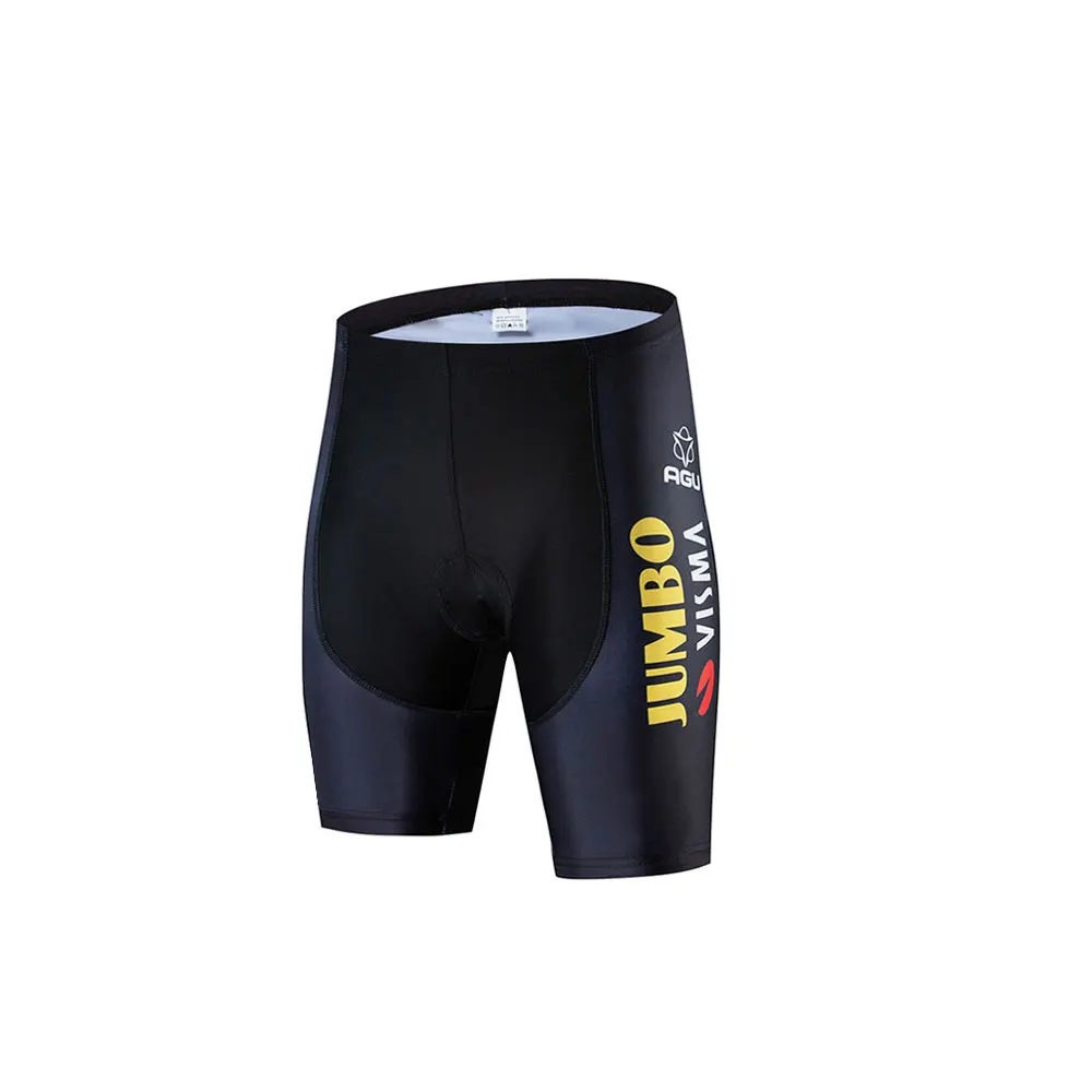 Moxilyn Pro Team JUMBO VISMA Велоспорт Джерси 9D набор велошорт Ropa Maillot велосипедная одежда для мужчин MTB Горный комплект для велосипеда - Цвет: shorts