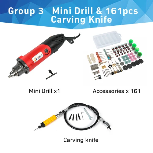 Tungfull гравер 500 Вт 220 В Электроинструмент гравер Электрический Dremel инструменты аксессуары Мини электрическая дрель резка Полировка Шлифовка - Цвет: BigDrill16boxShaftS1