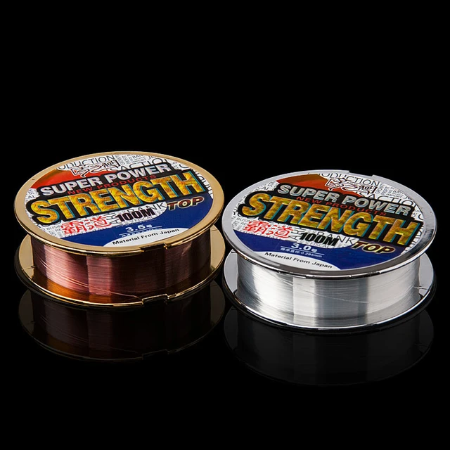 2pcs/lot strong durable resistant fishing line fluorocarbon carbon fiber  thread 100 meters super strength fishing lures line - AliExpress