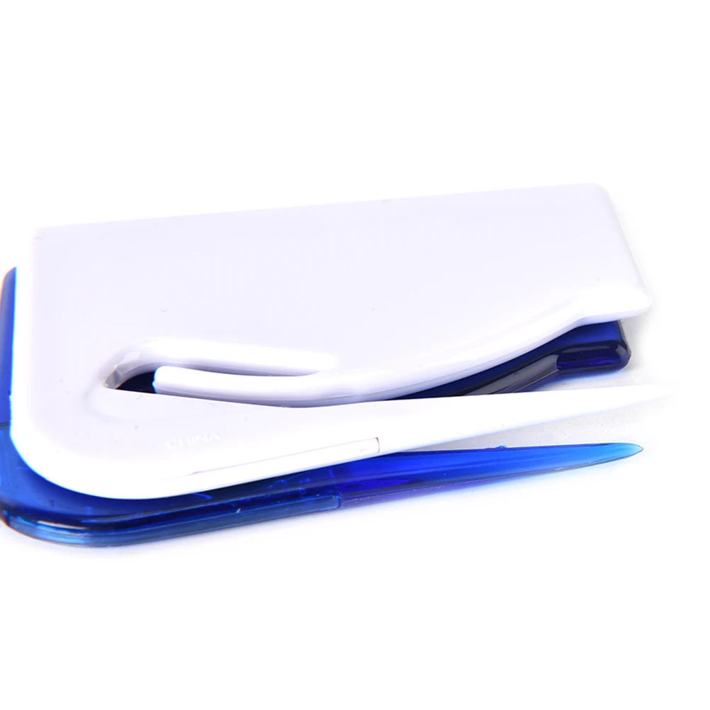 1 шт. красочные мини Пластик прочный письмо для бутылок Ножи Бумага почтовый конверт резак офисное оборудование Поставки лезвием безопасности