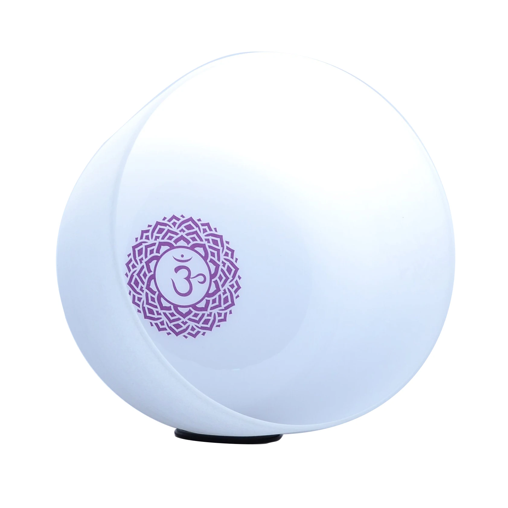 

7 Inch Chakra Pattern B Note Crystal Singing Bowl for Crown Chakra Balancing /Yoga/Meditation/Sound Therapy
