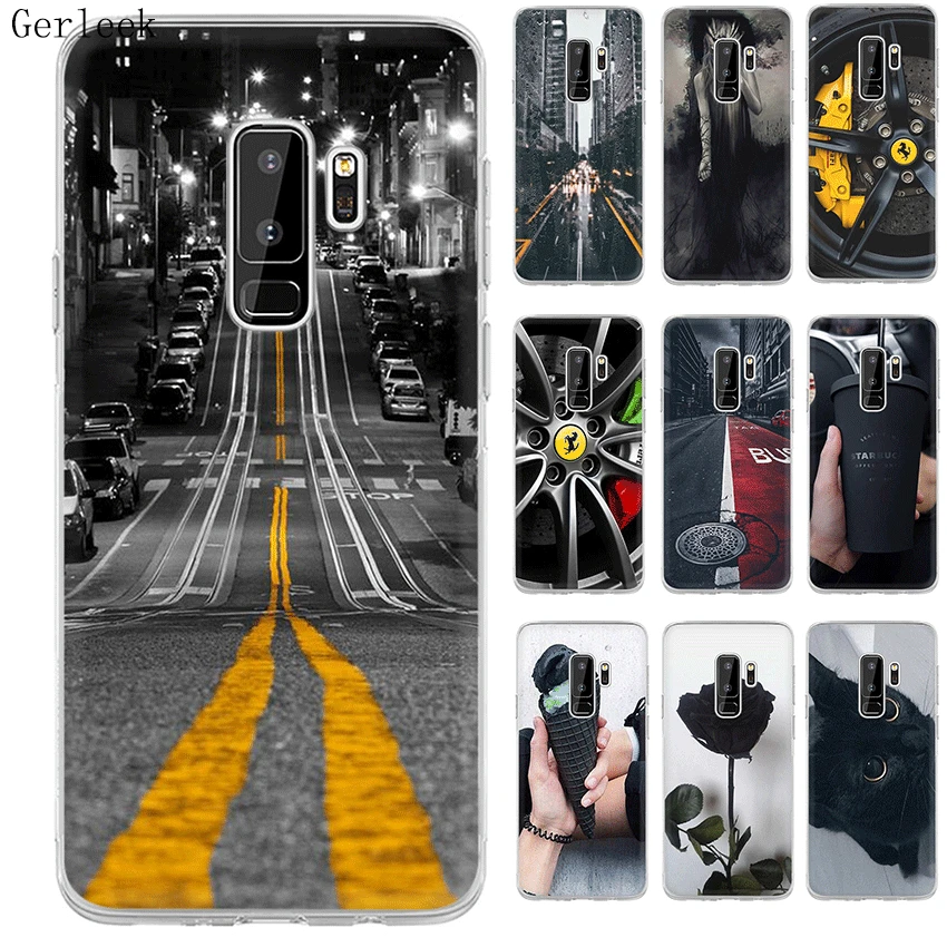 Чехол для телефона Desxz Black Lucky Color Samsung Galaxy A10 A30 A40 A50 A70 M10 M20 M30 Note 8 9 | Мобильные