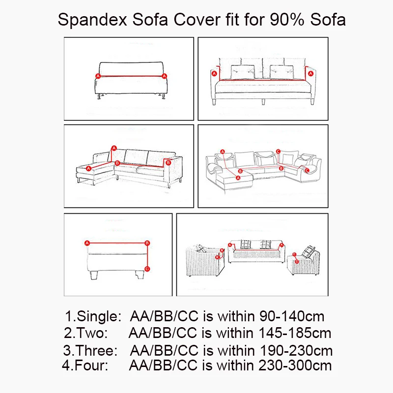 Чехол для дивана, упругие Угловые диванные чехлы для дивана, универсальный растягивающийся секционный мебельный чехол из спандекса для гостиной 001