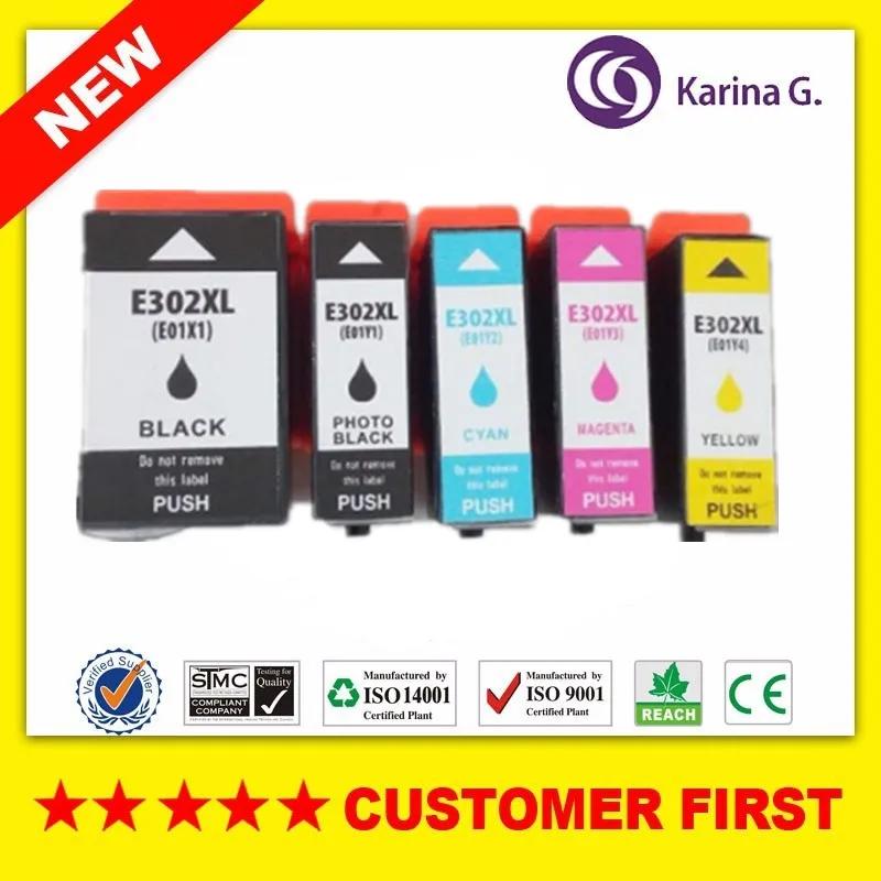 Compatible For Epson T01X1 302XL T302XL ink cartridge For Epson Expression Premium XP 6000 etc