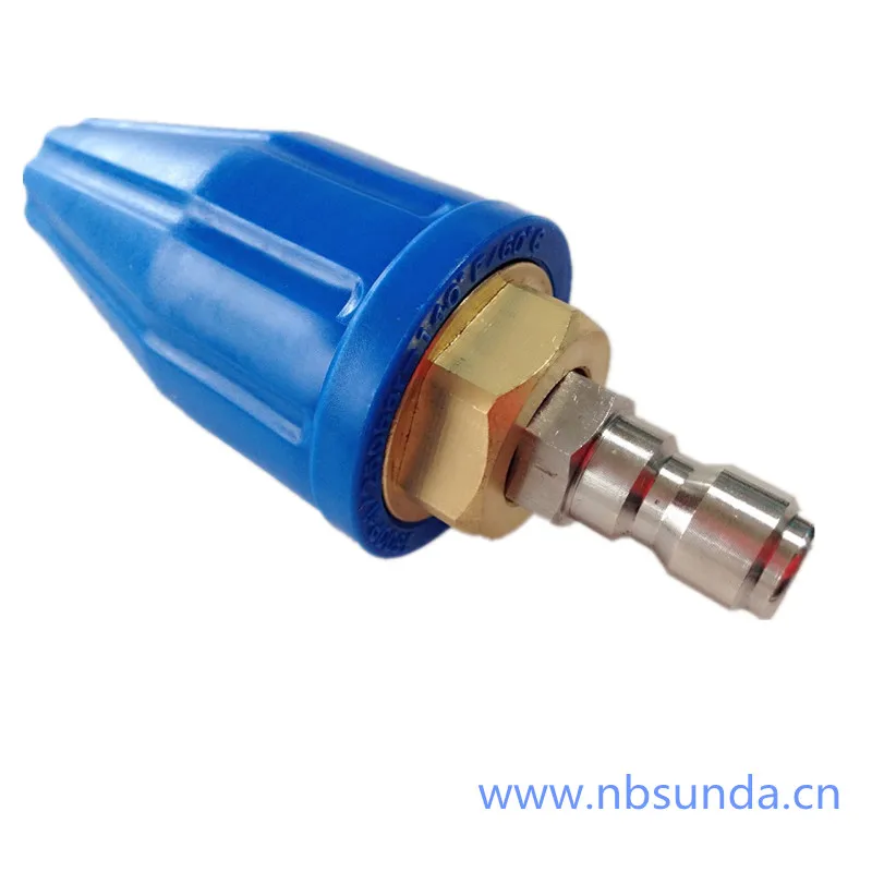 

Pressure Washer Rotating Turbo Nozzle 5.0 Orifice, 4.5 GPM with 1/4" Quick Connect Plug