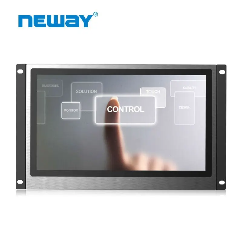 

Neway K133NT 13.3 inch FUll HD IPS Capacitive Touch Metal Housing Open frame Industrial Monitor HDMI, VGA, DVI & A/V inputs