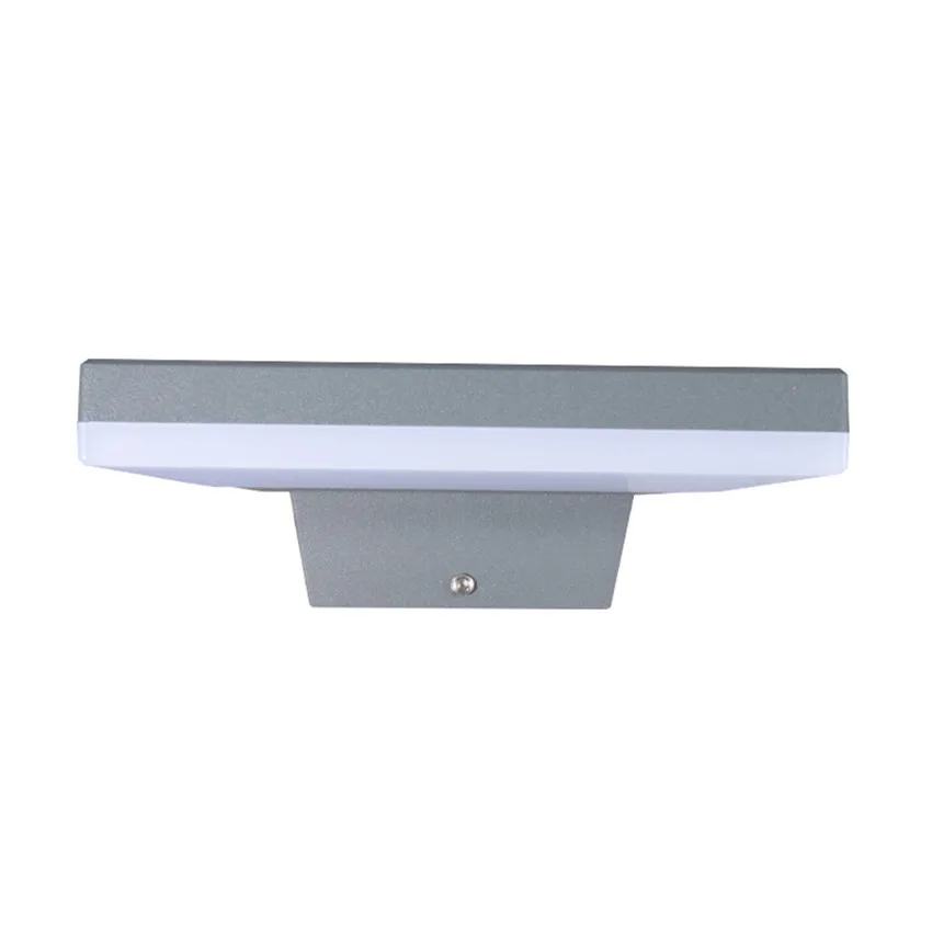 Externa à Prova Quadrada de Parede para Jardim Iluminação de Alumínio Luz de Led para Parede D'água Luminária Corredores Parede Externa Varanda Corredor Nr21 6 prova d'água, luminária quadrada de parede para