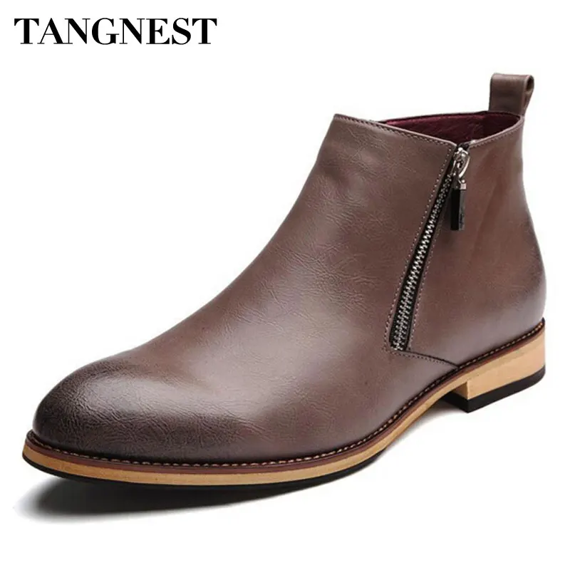 leather boots fashion tangnest boots 2017 fashion pointed toe ankle boots leather boots fashion tangnest boots 2017 fashion pointed toe ankle boots