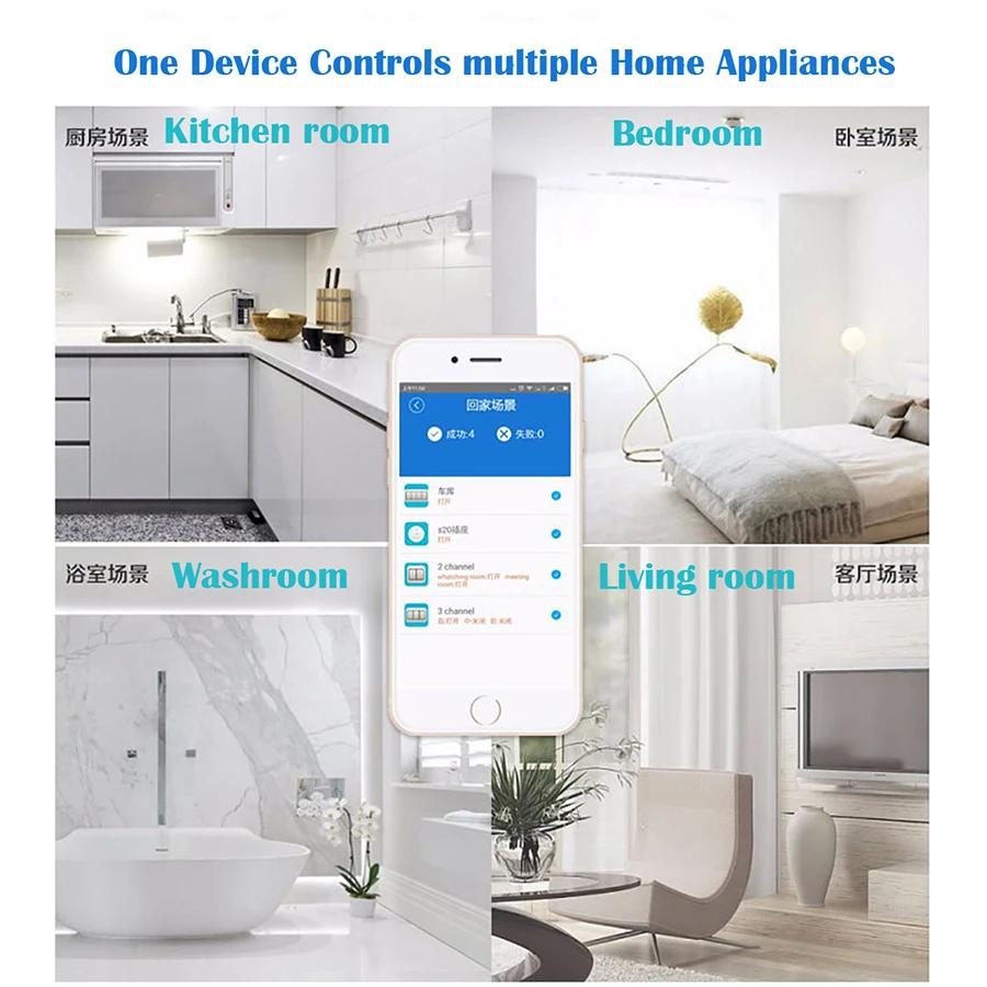 Sonoff Pow беспроводной переключатель Wi Fi дистанционный контроллер для умного дома автоматизации модуль управление через IOS приложение для
