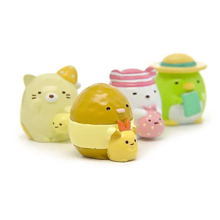Kawaii Мультфильм японское аниме Sumikko Gurashi San x ручная биологическая фигурка игрушка