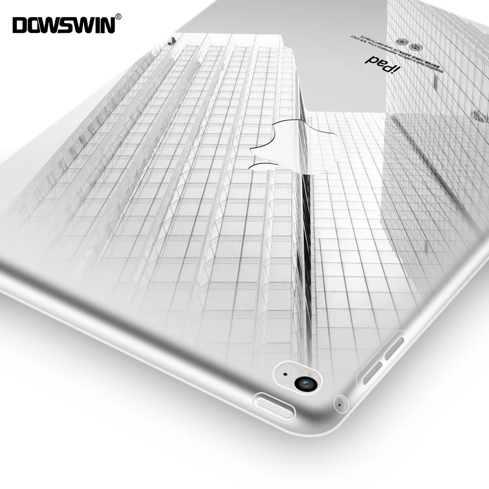 Для Ipad mini 1 2 3 чехол из ТПУ с вырезами для Apple iPad 4 2015 прозрачный мягкий | Компьютеры