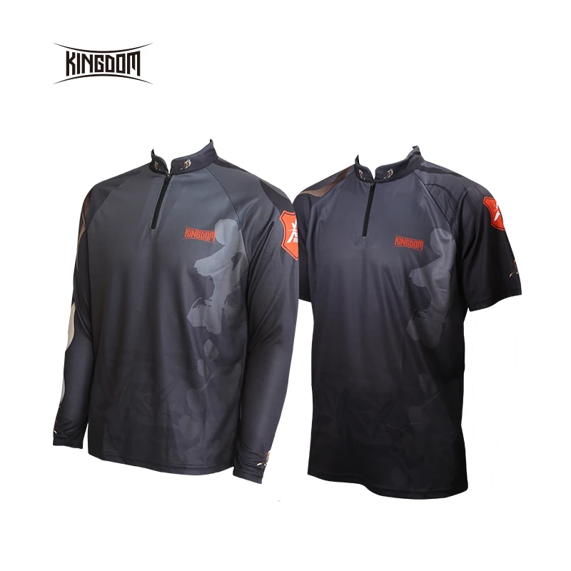 

Kingdom Fishing Clothing Men Jacket Quick-Drying Coat Sun Protection Fishing Shirt Anti-UV For Hiking Cycling Fishing Clothes