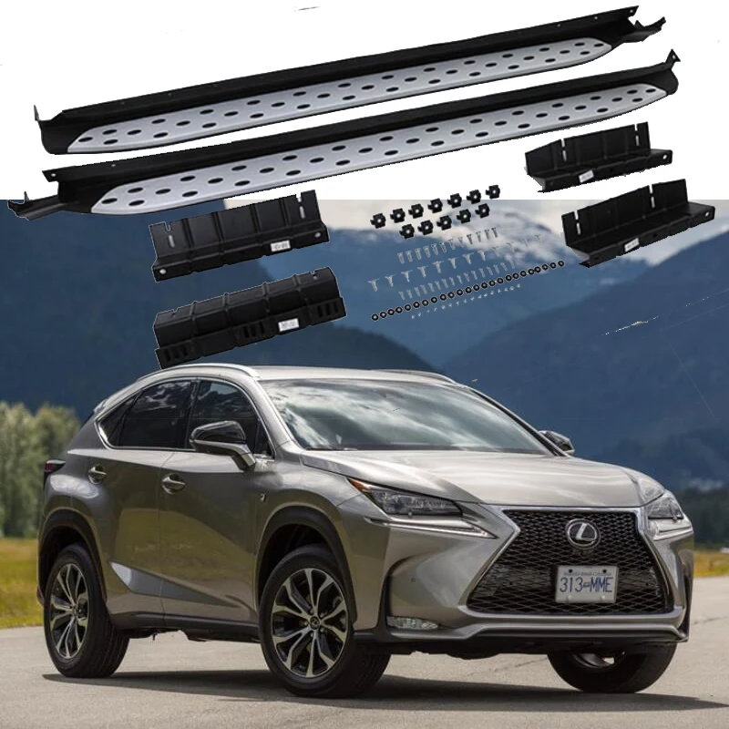 Для Lexus NX200 NX300h NX200t 2015.2016.2017 автомобильные беговые доски боковые ступенчатые