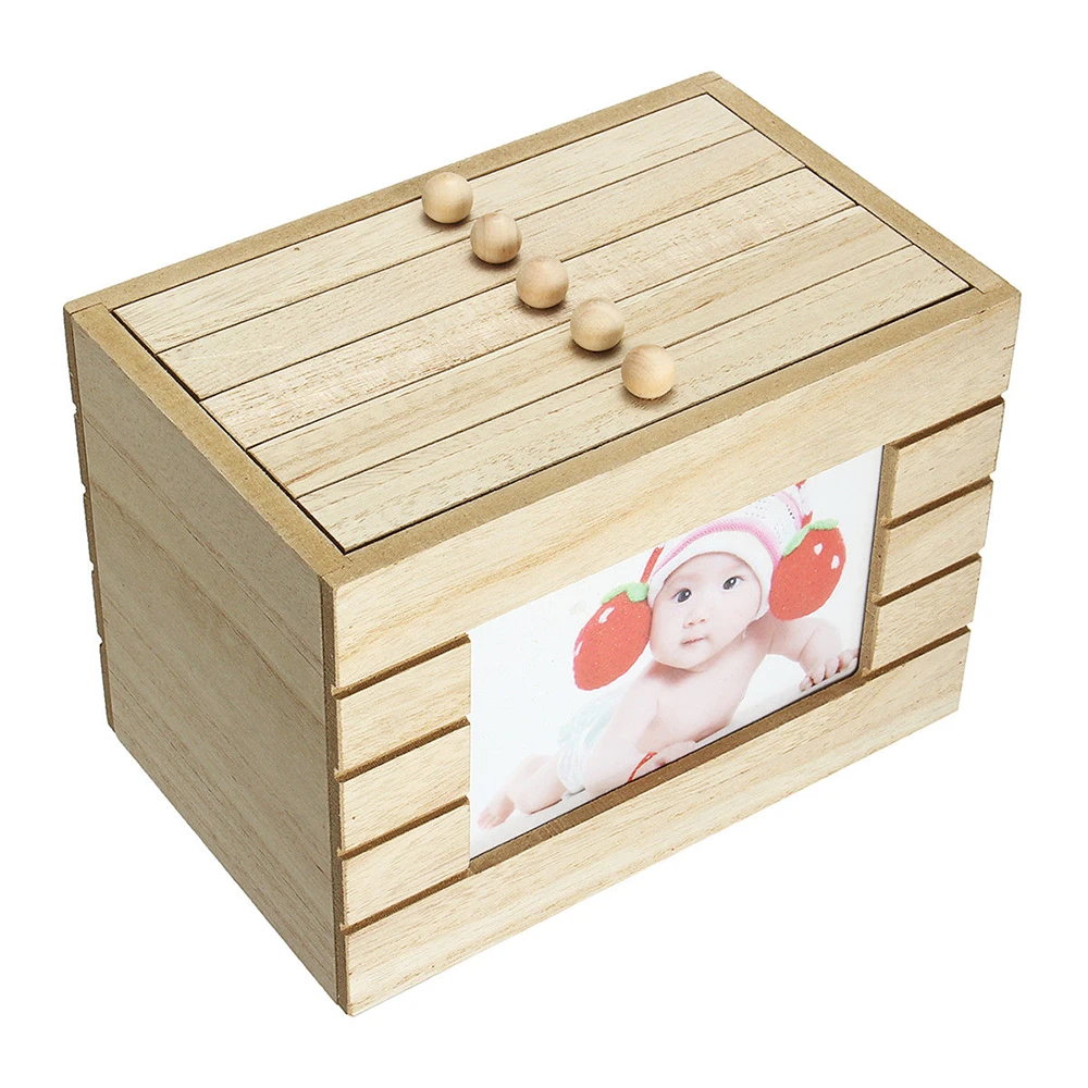 6 inch album Wood Ideas Photo Wedding Insert Photo Box Storage box photo album diy Decorative box