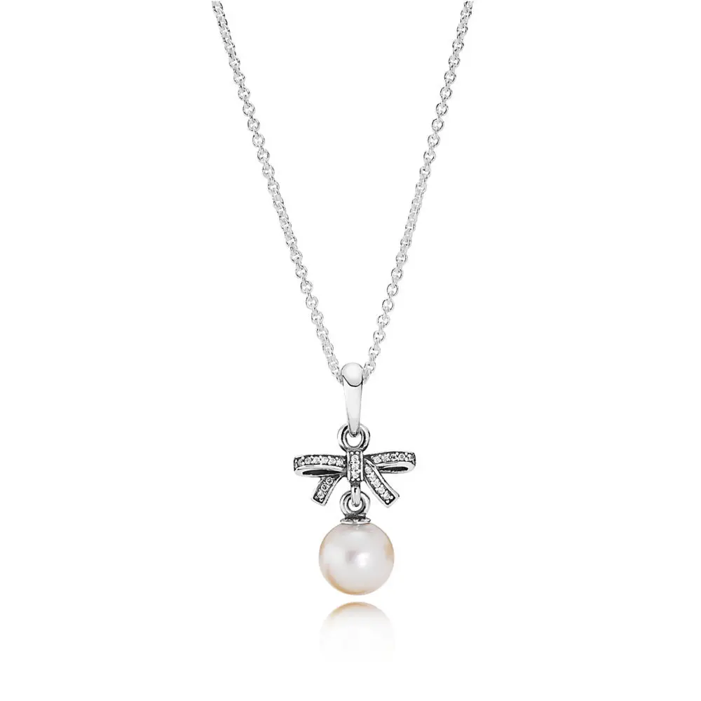 3 стиля, подлинное 925 пробы Серебряное ожерелье, жемчужное ожерелье с подвеской в виде крыльев, браслеты для женщин, ювелирные изделия